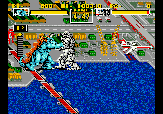 King of the Monsters (USA) In game screenshot